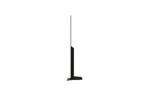 LG 83C4 OLED evo Televízió oldalnézetben, talpon.